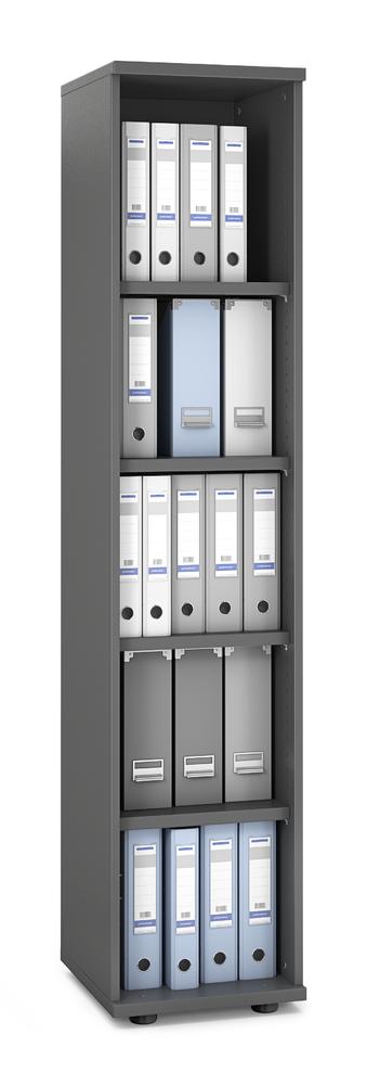 Rek PROFI MODUL | antraciet | 400 | 1890 mm (5 OH)