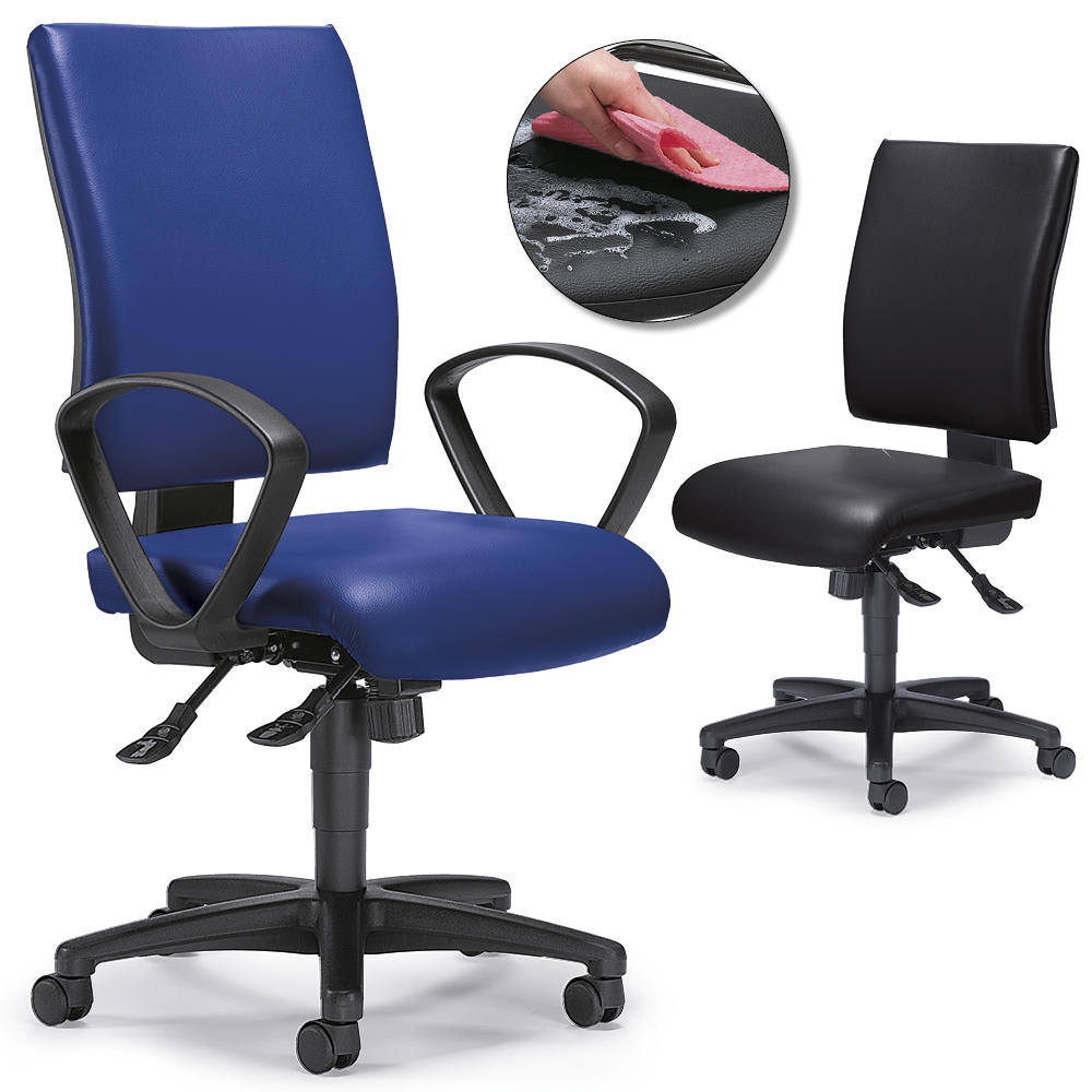 Bureaustoel COMFORT R SOFTEX - afwasbaar