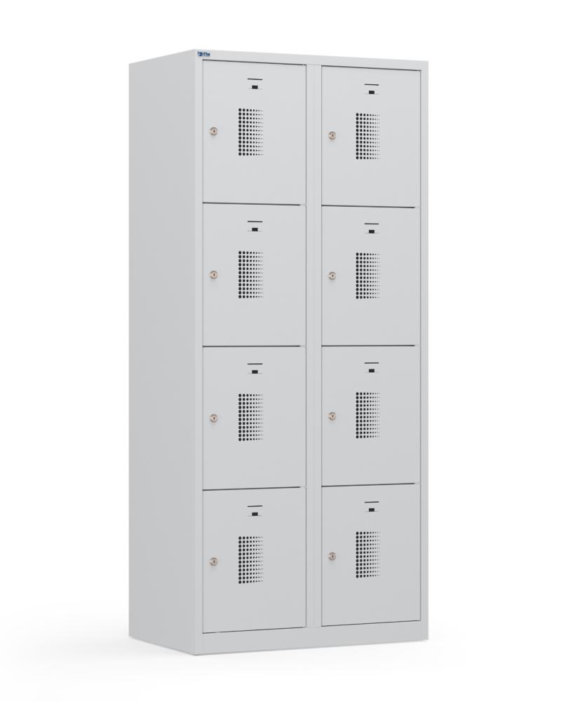 Lockers systeem SP1 Basic | lichtgrijs RAL 7035 | 400 | cilinderslot