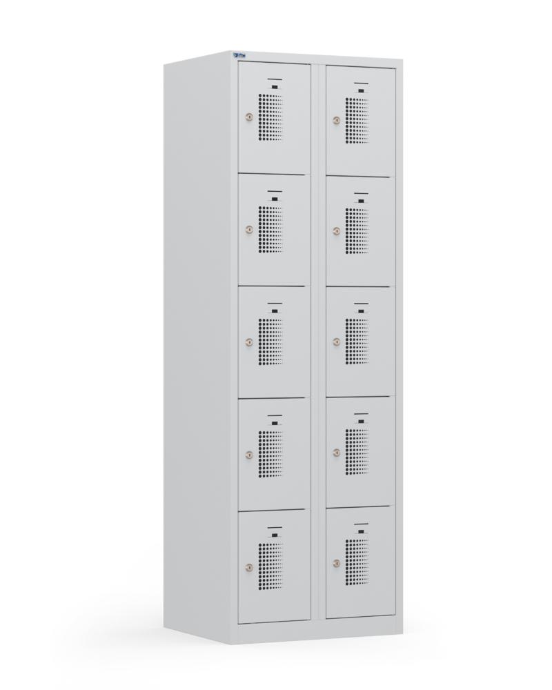 Lockers systeem SP1 Basic | lichtgrijs RAL 7035 | 300 | cilinderslot