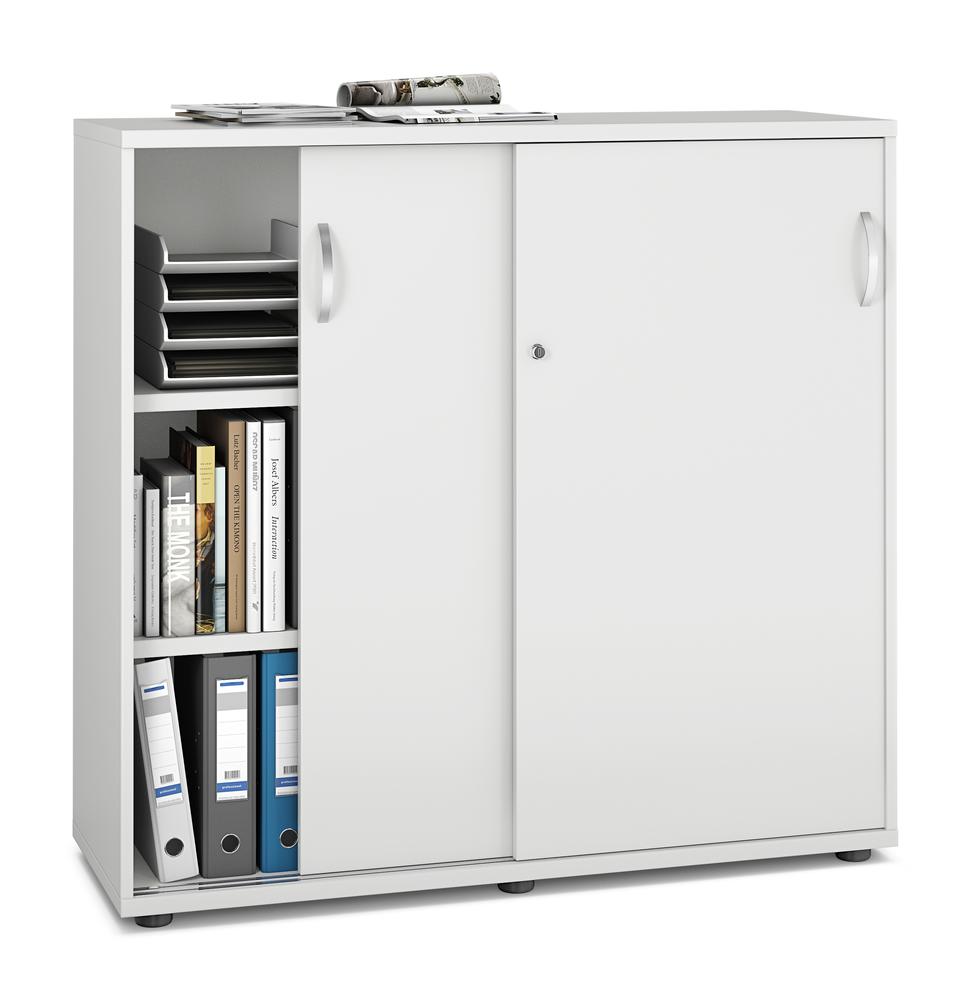 Schuifdeurkast iMODUL | wit | 1200