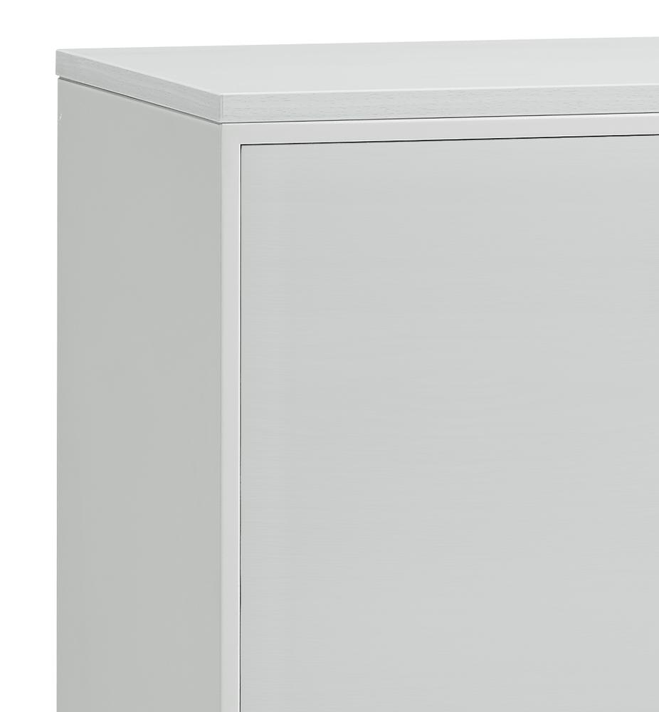 Topblad BASE L | lichtgrijs | 1200
