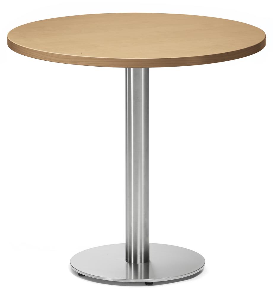 Cafetaria-tafelsysteem PARMA rond | beukdecor | 755 | gepolijst