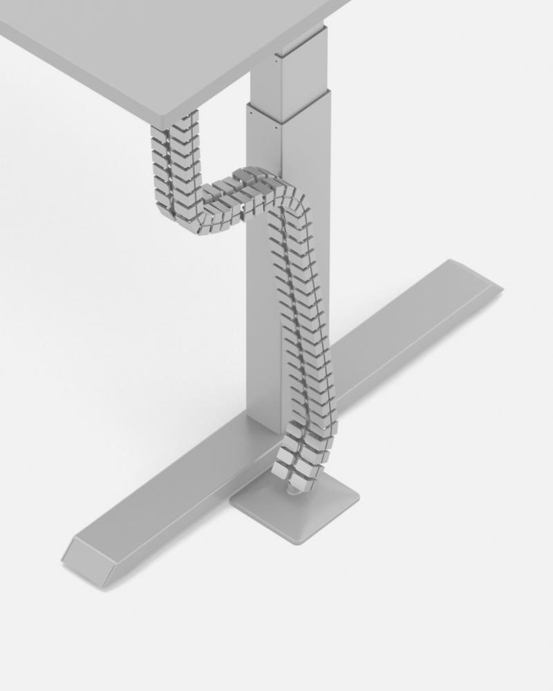 Kabelslurf | aluzilver RAL 9006