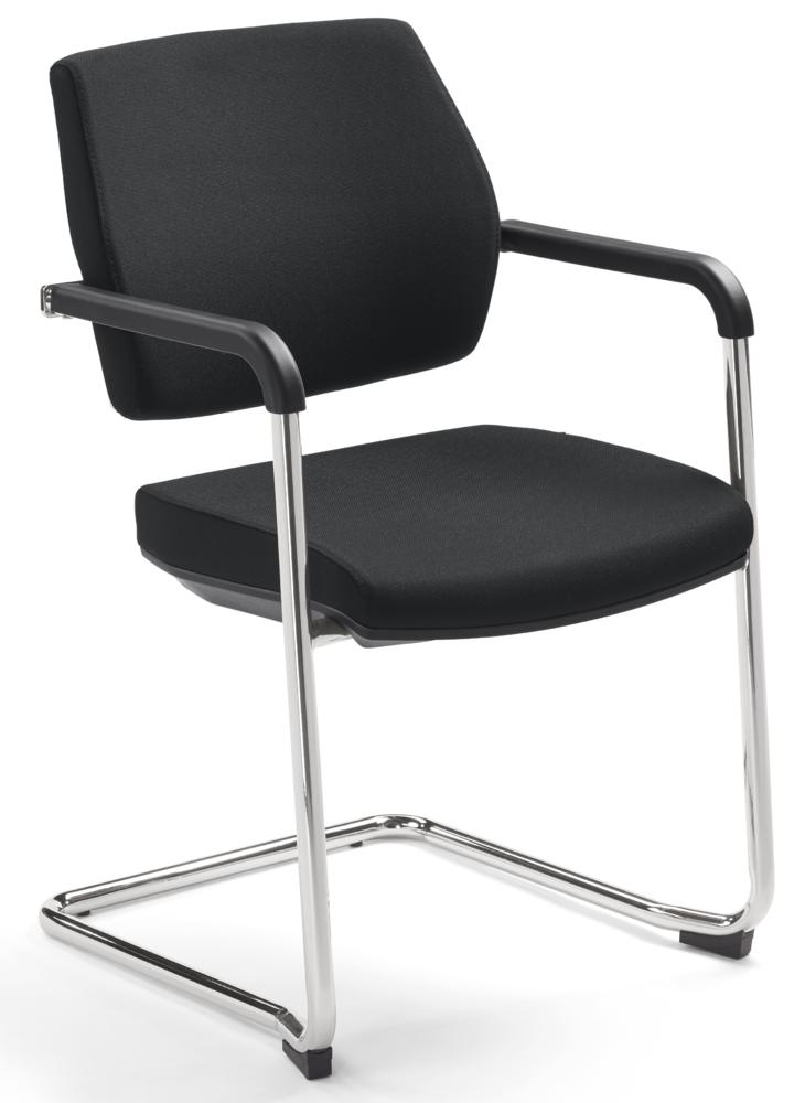 Bezoekersstoel TOP SWING DELUXE 2 | stof