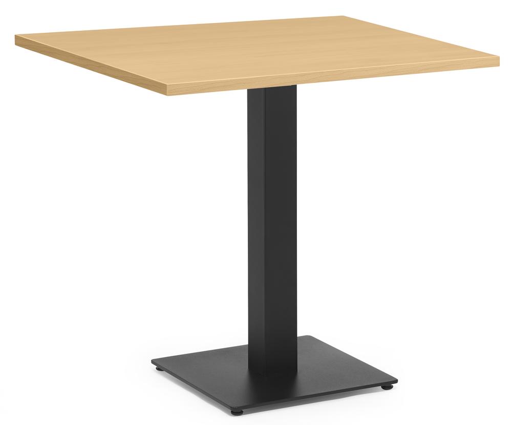 Cafetaria-tafelsysteem PARMA hoekig | beukdecor | 755 | zwart