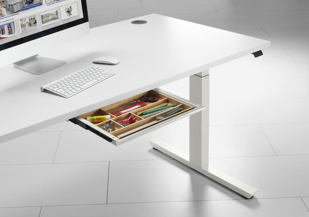 Lade voor bureau | wit | 425