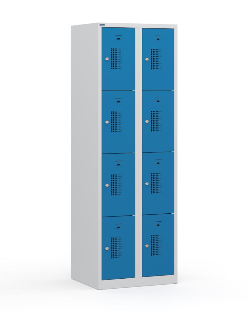 Lockers systeem SP1 Basic | lichtblauw RAL 5012 | 300 | cilinderslot