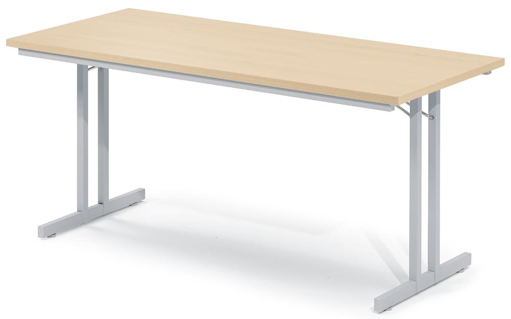Klaptafel MODUL | esdoorndecor | 1600 | aluzilver RAL 9006