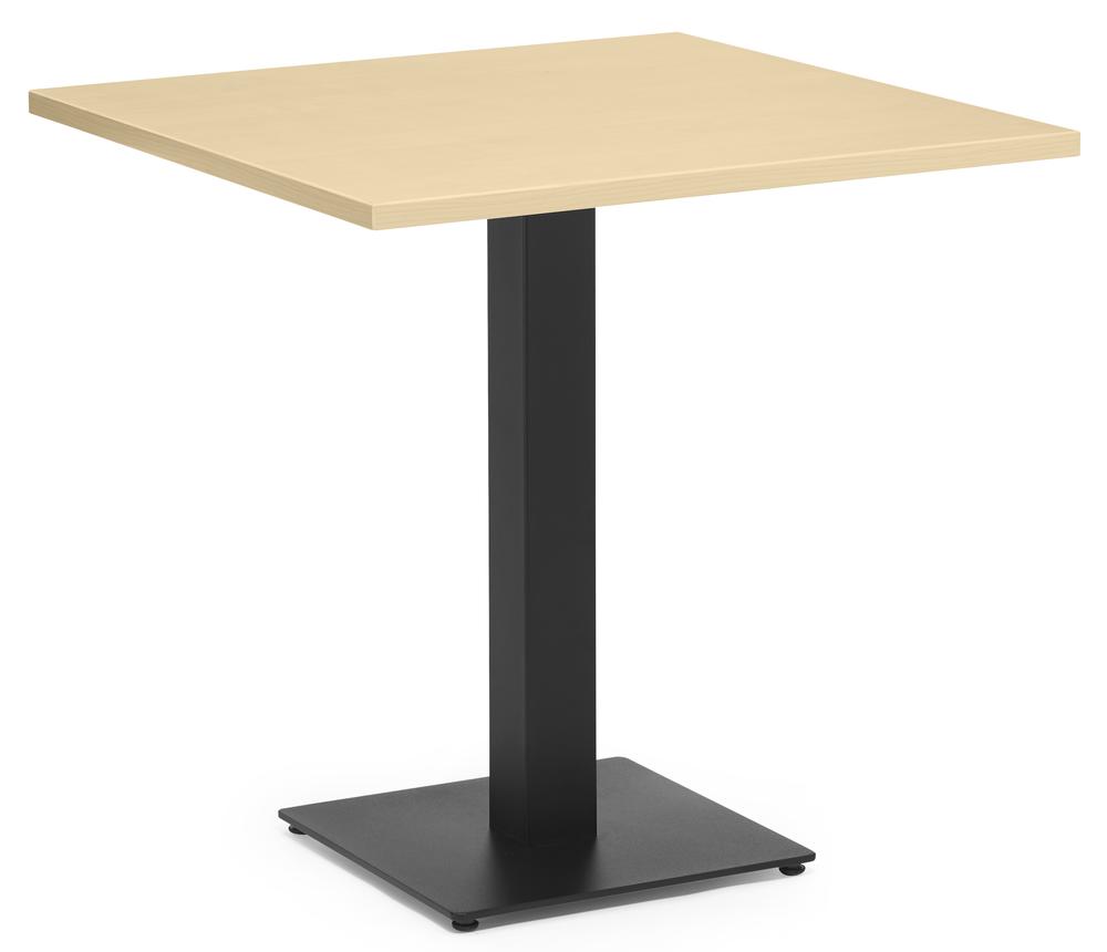 Cafetaria-tafelsysteem PARMA hoekig | esdoorndecor | 755 | zwart