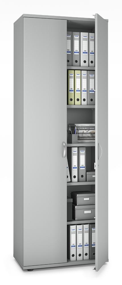 Draaideurkast MULTI M pro | lichtgrijs | 800