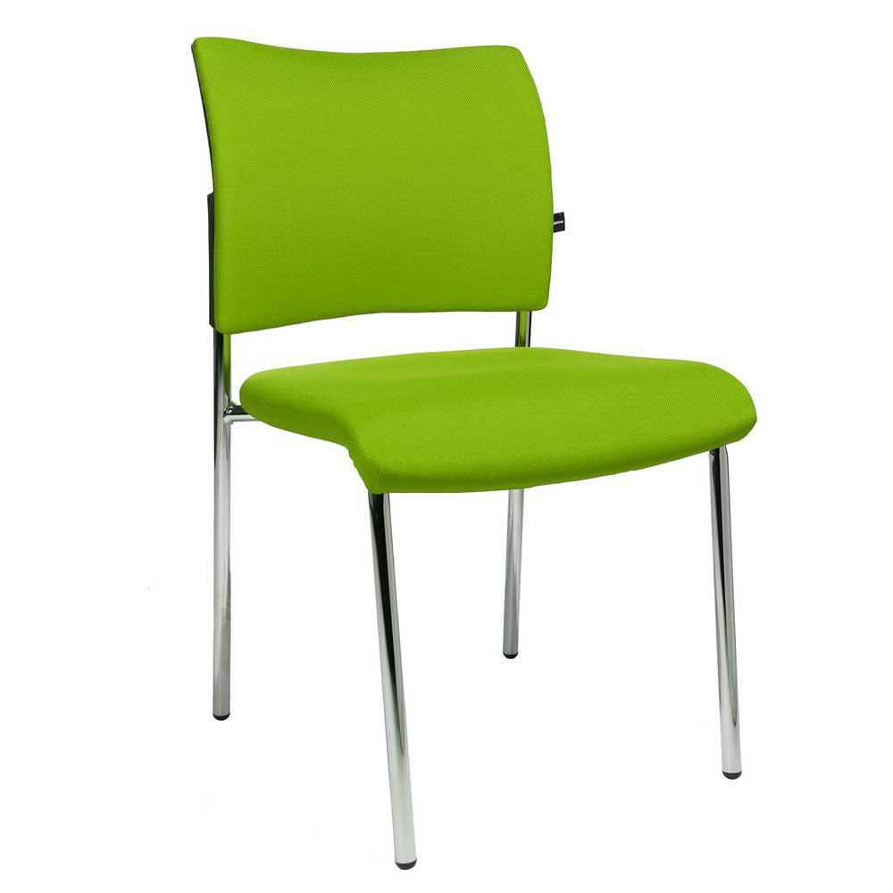 Bezoekersstoel LAS VEGAS | appelgroen | stof