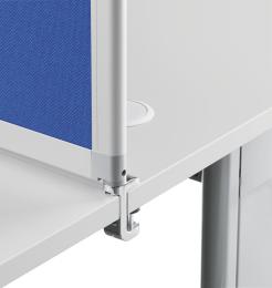 Tafelklem voor bureauscherm Voor tafelbladdikte 20-38 mm