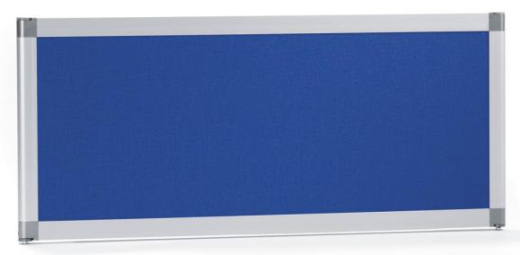 Tafelscheidingswand MIAMI 800 | doek blauw, geluidsabsorberend