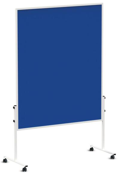 Presentatiebord ECONOMY enkelvoudig | textiel blauw