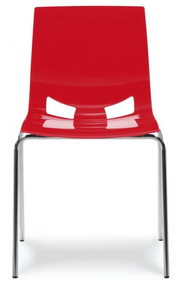 Bezoekersstoel FONDO rood