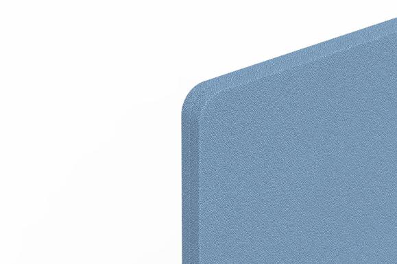 Tafelafscheiding Luna Board lichtblauw | 600 | 800