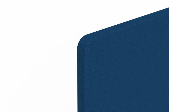 Tafelscheidingswand LUNA blauw | 387 | 1600